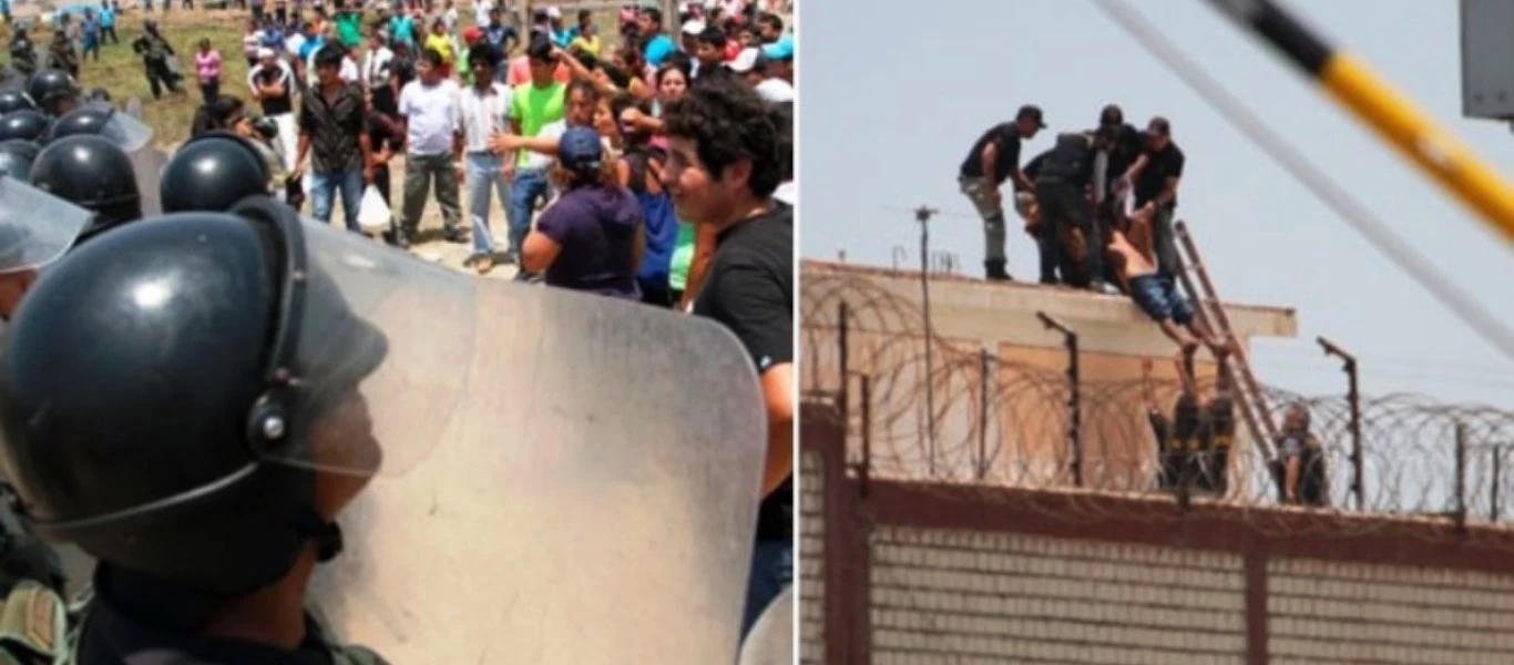 Περού: Έντονα επεισόδια σε φυλακή - 9 νεκροί και 67 τραυματίες (βίντεο)